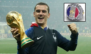 Tiền đạo tuyển Pháp khoe nhẫn kim cương mừng vô địch World Cup