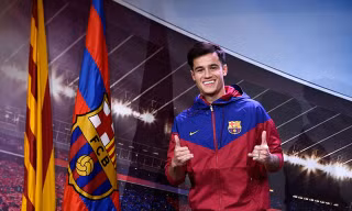 Ngôi sao Coutinho rạng ngời ra mắt Barca