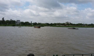 Khu vực xảy ra vụ tai nạn.