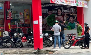 Nam thanh niên nghi dùng súng cướp cửa hàng tiện lợi ở TPHCM 