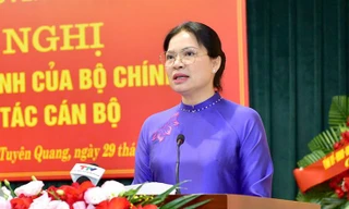 Chân dung tân Bí thư Tỉnh ủy Tuyên Quang Hà Thị Nga