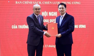 Chủ tịch Mobifone giữ chức Vụ trưởng thuộc Ban Chính sách, chiến lược Trung ương