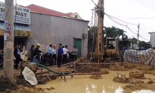 Hiện trường vụ việc. Ảnh: Tin Tin.