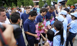 Sao Man City ấn tượng với các CĐV Việt Nam