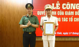 Điều động, bổ nhiệm nhân sự ở công an 4 tỉnh