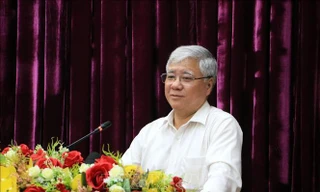 Chủ tịch Ủy ban Trung ương MTTQ Việt Nam làm việc tại Vĩnh Long