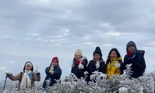 Không khí lạnh mạnh tràn về miền Bắc, nền nhiệt giảm sốc 