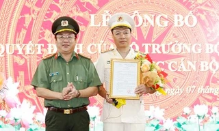 Điều động, bổ nhiệm lãnh đạo Công an 2 tỉnh