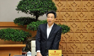  Phó Thủ tướng Vũ Đức Đam đề nghị Đoàn cần phát động đoàn viên thi đua khai báo y tế cho mình và người thân. Ảnh: Xuân Tùng