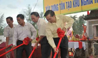 Khởi công tôn tạo nghĩa trang miền Nam