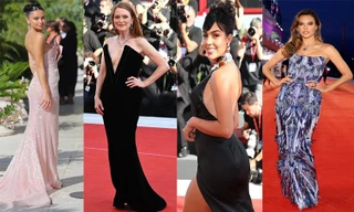 LHP Venice ngày 2: Minh tinh U70 sexy với mốt ‘thả rông’, bạn gái Ronaldo khoe body đẫy đà