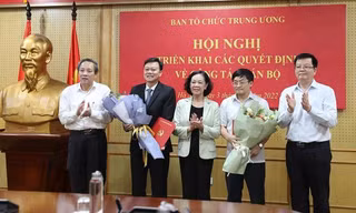 Bản tin 8H: Điều động, bổ nhiệm nhân sự Ban Tổ chức Trung ương