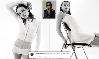 Giới thiệu nội y mới, Victoria Beckham bị chỉ trích 