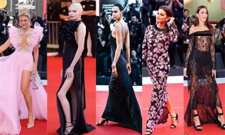 Irina Shayk khoe lưng trần gợi cảm, nữ doanh nhân lộ vòng một như biến dạng