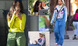 Con gái ông Obama phì phèo thuốc lá dạo phố gây sốc