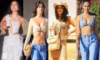 Mỹ nhân gốc Việt ‘hớ hênh’ ngực trần cùng loạt mỹ nhân nóng bỏng dự lễ hội âm nhạc