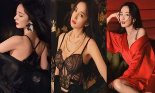 Dương Mịch sexy khó cưỡng trong bộ ảnh nội y táo bạo đầu năm mới