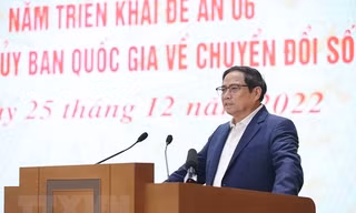 Thủ tướng chủ trì Hội nghị sơ kết một năm triển khai Đề án 06