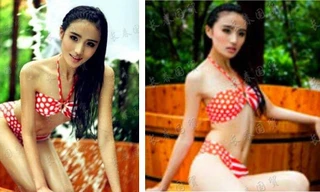Dân mạng ‘đào' lại loạt ảnh bikini năm 19 tuổi của bà xã Lý Á Bằng