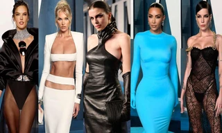 Choáng ngợp màn khoe sắc tại tiệc hậu Oscar, dàn mỹ nhân hở bạo hơn sự kiện chính