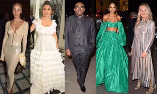 Siêu mẫu 9x phô ngực trần phản cảm tại bữa tiệc toàn sao của Tổng biên tập Vogue Anh