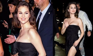 Selena Gomez mặc tôn ngực ‘bốc lửa’ sau ồn ào với Hailey Bieber