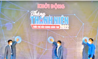 Bắc Giang khởi động Tháng Thanh niên với chủ đề Tuổi trẻ sáng tạo