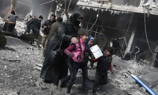 Xót xa số phận trẻ em ở 'địa ngục trần gian' Đông Ghouta