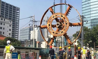 Robot khổng lồ khoan hầm metro thứ 2 ở Sài Gòn