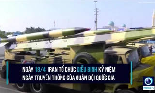 Quân đội Iran trình diễn các hệ thống phòng không mới