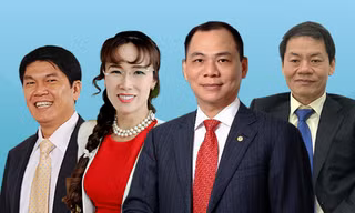 Tỷ phú đô la Mỹ, Việt Nam xuất hiện 4 gương mặt