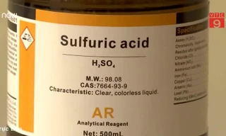 Mua axit dễ như mua rau ở Hà Nội