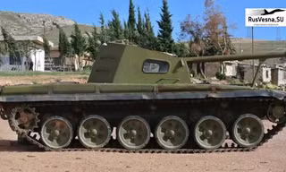 Syria khoe hệ thống pháo phản lực phóng loạt cỡ 500 mm mang tên IRAM