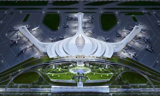 Mô phỏng sân bay Long Thành trong tương lai