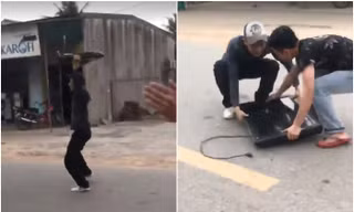 Clip nhóm thanh niên đập tivi ăn mừng U23 Việt Nam: Hãy thôi sống ảo 