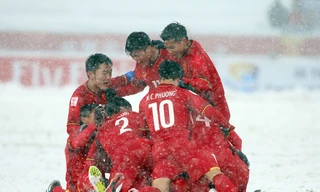 Ảnh dự thi Cuộc thi ảnh/clip 'Ấn tượng U23 Việt Nam'