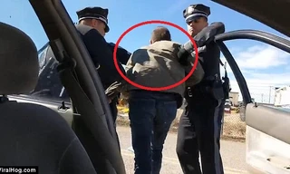 Xem cảnh sát Mỹ xử lý người vi phạm chống đối