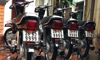 Ngắm loạt xe Dream biển tứ quý cực độc giá tiền tỷ của 9X Bắc Ninh