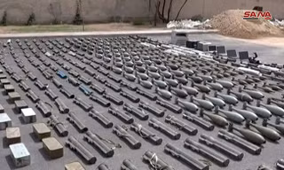 Quân đội Syria chiếm giữ lượng lớn vũ khí Israel ở Rastan, Homs