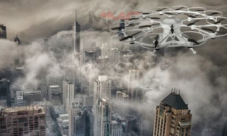 Drone chữa cháy cho nhà cao tầng chọc trời, bay cao 300 mét