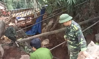 Khai thác vàng trong khu bảo tồn thiên nhiên Kim Hỷ