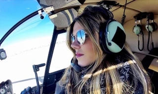 Gặp gỡ nữ phi công lái trực thăng gợi cảm nhất thế giới