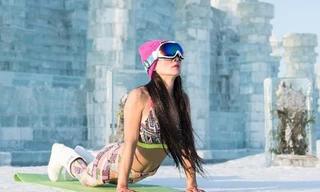 Mỹ nhân 50 tuổi trẻ như đôi mươi nhờ tập luyện trong cái lạnh