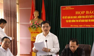 Phó phòng Sở Giáo dục Hà Giang đã sửa điểm như thế nào?