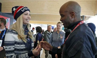 Vẻ đẹp hút hồn của ái nữ Tổng thống Trump tại Thế vận hội Pyeongchang