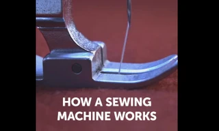 Nguyên lý làm việc của máy khâu