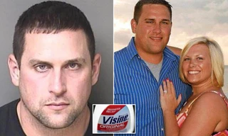 Joshua Hunsucker và vợ Stacy. Ảnh: Daily Mail