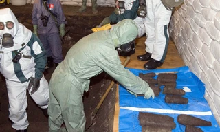 Chuyên gia vũ khí hóa học. Ảnh minh họa: Sputnik