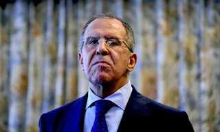 Ngoại trưởng Nga Sergey Lavrov. Ảnh: AP