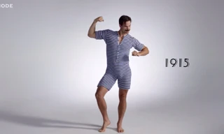 Thú vị ngắm mốt quần bơi của quý ông qua các năm